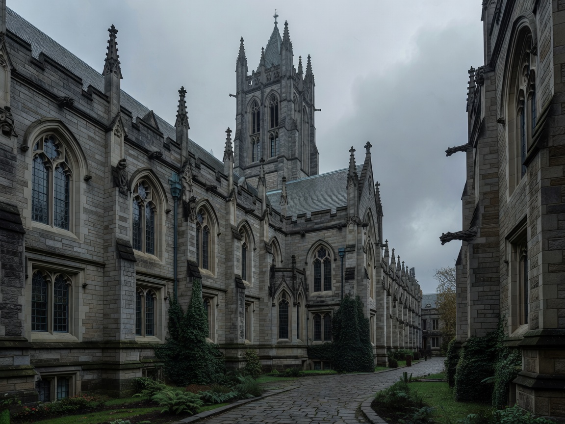 Yale campus gothic architecture